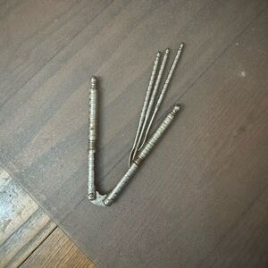 Vintage Silver Metal nutcracker